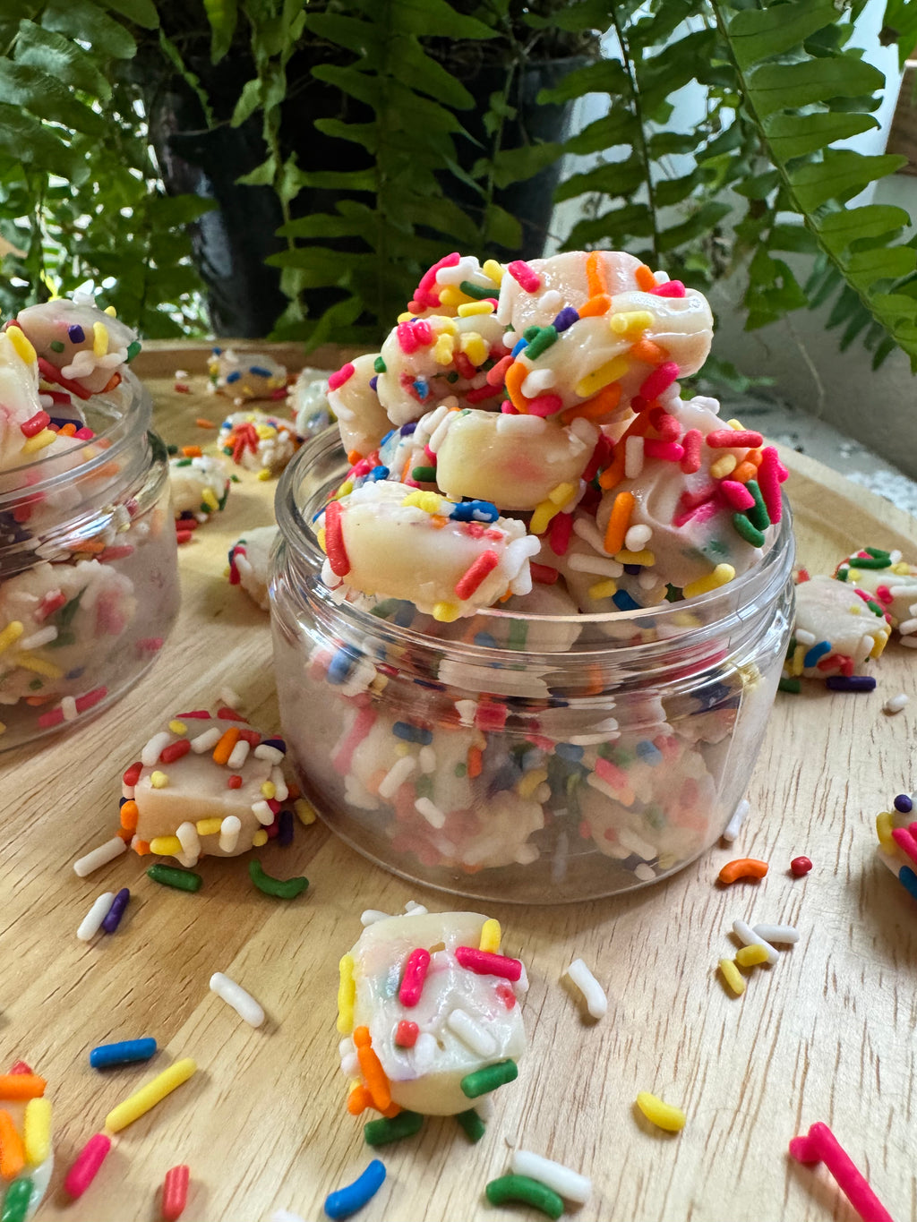 Rosie’s Birthday Fudge BITES with White Chocolate & Confetti 5oz