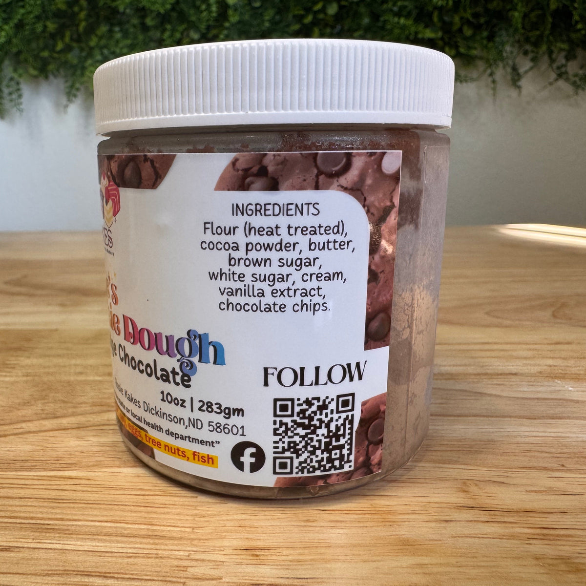 Rosie Kakes Fudge Chocolate Edible Cookie Dough